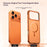 For iPhone 17 Pro Max Magnetic Case Dual-Tone Alloy + Silicone + PC Ultra-Thin Shockproof Phone Cover - Blue - 6