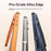 For iPhone 17 Pro Max Case Compatible with MagSafe Aluminum Alloy + TPU + PC Ultra Thin Clear Phone Cover - Blue - 7