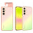 SINGIUZOO For Samsung Galaxy S25 FE Case Electroplated AG Matte Gradient Color PC + TPU Phone Cover - Pink - 1