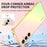 SINGIUZOO For Samsung Galaxy S25 FE Case Electroplated AG Matte Gradient Color PC + TPU Phone Cover - Pink - 3