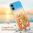 SINGIUZOO For Samsung Galaxy A06 4G Case Glitter Bear Kickstand Electroplated Gradient Color PC + TPU Phone Cover - Orange - 7