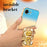 SINGIUZOO for iPhone 17e / 16e Case Glitter Bear Kickstand Electroplated Gradient Color PC + TPU Phone Cover - Orange - 6