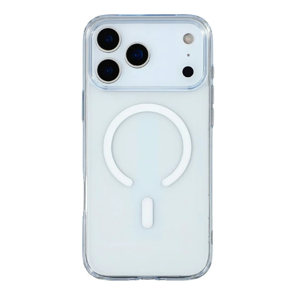 MUTURAL iPhone 18 Pro Max / 17 Pro Max Case Compatible with MagSafe TPU + PC Clear Phone Cover - Transparent - 3