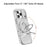 MUTURAL for iPhone 18 Pro / 17 Pro Case with Magnetic Rotatable Kickstand PC + TPU Clear Phone Cover - Transparent - 4