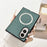 For Samsung Galaxy Z Fold8 Magnetic Case Drop-Proof PC + Cloth Back Phone Cover - Green - 2