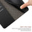 For Samsung Galaxy S26+ Case Wallet Imprint PU Leather Flip Folio Phone Cover - Black - 6