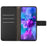 For Samsung Galaxy S26+ Case Wallet Imprint PU Leather Flip Folio Phone Cover - Black - 7
