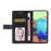 For Samsung Galaxy S26+ Case Y Shaped Lines Imprint Leather Phone Cover - Black - 4