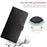 For Samsung Galaxy S26+ Case Y Shaped Lines Imprint Leather Phone Cover - Black - 5