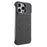 For iPhone 16 Pro Max Magnetic Case Lens Frame Kickstand Matte PC Frameless Phone Cover - Black - 4