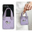 For Samsung Galaxy Z Flip8 Case Dachshund Pattern PU Leather + PC Protective Cover with Wrist Strap - Purple - 2