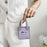 For Samsung Galaxy Z Flip8 Case Dachshund Pattern PU Leather + PC Protective Cover with Wrist Strap - Purple - 4