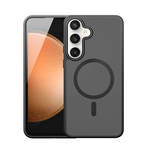 DUX DUCIS for Samsung Galaxy S26 FE / S25 FE Magnetic Case Yind Series PC+TPU Phone Cover - Black - 1