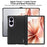 IMAK for Samsung Galaxy Z Fold8 Ruiyi Series Case Carbon Fiber Texture Leather + PC Phone Cover - As Shown - 6