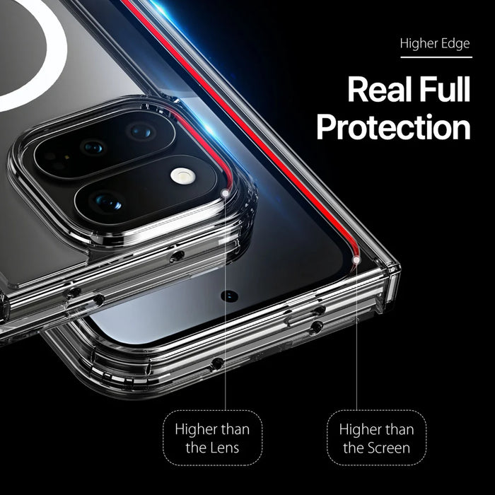 DUX DUCIS for Google Pixel 11 Pro Fold Clin Series Back Cover PC + TPU Clear Phone Case - Clear - 4