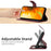 For Samsung Galaxy S25+ Wallet Case Sunflower Imprinted  PU Leather Phone Stand Cover with Shoulder Strap - Wine Red - 6