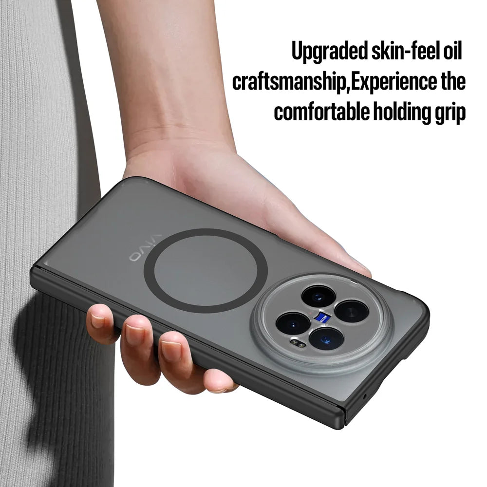 DUX DUCIS for vivo X Fold6 5G Magnetic Case  Expn Series PC + TPU Phone Back Cover - Black - 6
