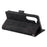 For Samsung Galaxy S23+ Retro Splicing Style Phone Case PU Leather Wallet Stand Drop-proof Cover with Strap - Black - 3