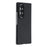 For Samsung Galaxy Z Fold7 5G Case Hinge Protection PU Leather + PC Scratch Resistant Phone Cover - Black - 4