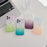 For iPhone 16 Pro Magnetic Case AI Touch Button Gradient Color TPU Phone Cover - Green - 6