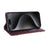 For iPhone 15 Pro Wallet Case External Card Slot Magnetic Closing Leather Phone Cover - Purple - 4