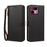 For Realme 16T 5G Case 4 Card Slots Wallet Stand PU Leather Phone Cover with Wrist Strap - Black - 2