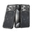 For iPhone 16 Pro Magnetic Case Carbon Fiber Texture PC + TPU Corner Protection Phone Cover - Black - 5
