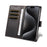 BETOPNICE 006 for iPhone 16 Case RFID Blocking Wallet Stand Leather Phone Cover with Wrist Strap - Black - 6