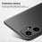 MOFI for OnePlus 15T 5G Phone Case  Shield Matte Series Ultra Slim PC Protective Cover - Black - 2