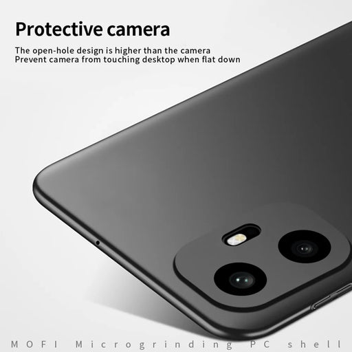 MOFI for OnePlus 15T 5G Phone Case  Shield Matte Series Ultra Slim PC Protective Cover - Black - 2