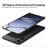 MOFI for OnePlus 15T 5G Phone Case  Shield Matte Series Ultra Slim PC Protective Cover - Black - 4