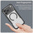 For iPhone 18 Pro  /  17 Pro Case Magnetic Case Hybrid Phone Cover Carbon Fiber - Black - 5