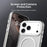 For iPhone 18 Pro / 17 Pro Magnetic Case PC + TPU + PET Air Cushion Shockproof Phone Cover - White - 7