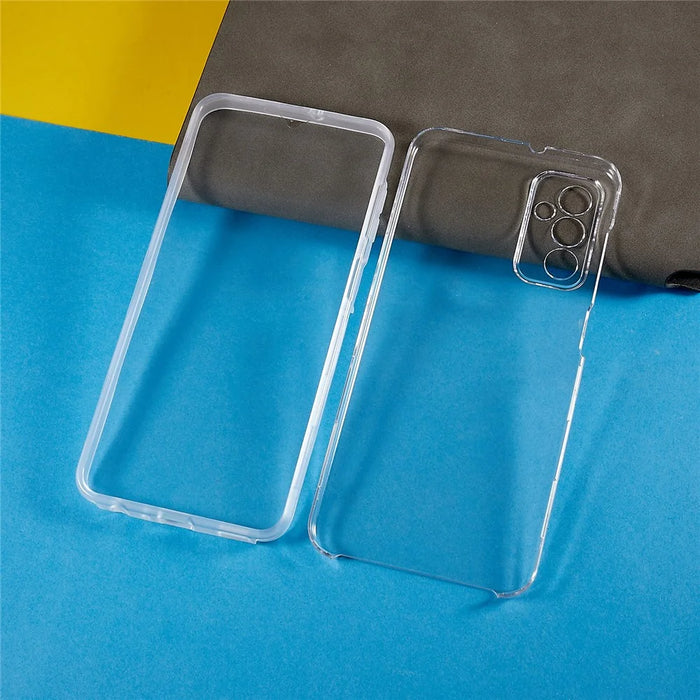 For Samsung Galaxy M23 5G / F23 5G Drop-proof Detachable Phone Case TPU + Acrylic Full Coverage Cover with PET Screen Protector - 5
