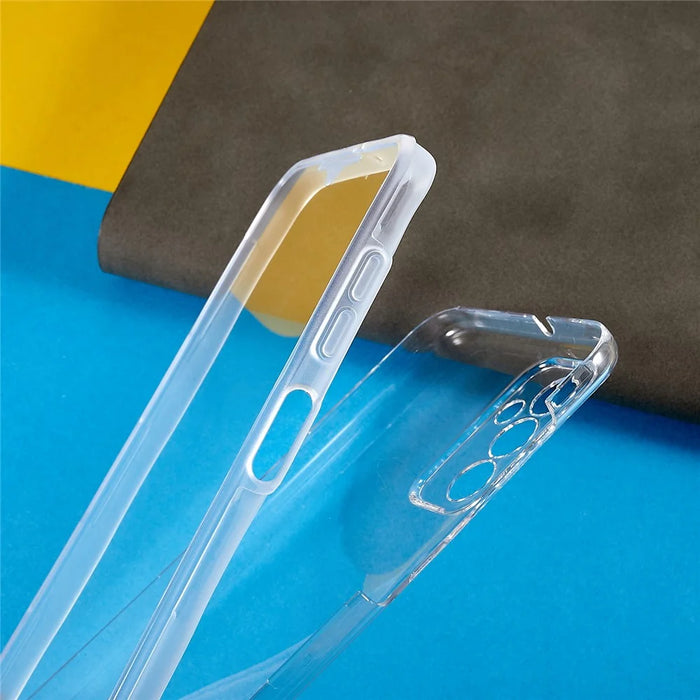 For Samsung Galaxy M23 5G / F23 5G Drop-proof Detachable Phone Case TPU + Acrylic Full Coverage Cover with PET Screen Protector - 6