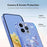 For iPhone 13 Pro Case Butterfly Floral Pattern Printing TPU Phone Back Cover - Violets - 4