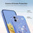 For iPhone 12 mini Case Butterfly Floral Pattern Printing TPU Phone Back Cover - Violets - 4