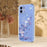 For iPhone 12 mini Case Butterfly Floral Pattern Printing TPU Phone Back Cover - Violets - 5