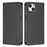 For iPhone 15 Plus Leather Wallet Case Magnetic Closure RFID Blocking Phone Cover - Black - 1