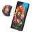For Realme 16 5G Wallet Case Pattern Printing PU Leather Phone Cover with Lanyard - Sunflower - 4