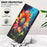 For Realme 16 5G Wallet Case Pattern Printing PU Leather Phone Cover with Lanyard - Sunflower - 6