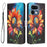 For Realme 16 Pro 5G Wallet Case Pattern Printing PU Leather Phone Cover with Lanyard - Sunflower - 1