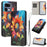 For Realme 16 Pro 5G Wallet Case Pattern Printing PU Leather Phone Cover with Lanyard - Sunflower - 2