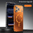 For iPhone 17 Pro Magnetic Case Full Lens Coverage Electroplated TPU Shockproof Phone Cover - Orange - 6