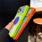 For iPhone 18 Pro / 17 Pro Magnetic Case Contrast Design 2 in 1 PC + TPU Matte Phone Cover - Pink - 3