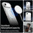 For iPhone Air Magnetic Case PC + TPU + PET Air Cushion Shockproof Phone Cover - White - 3