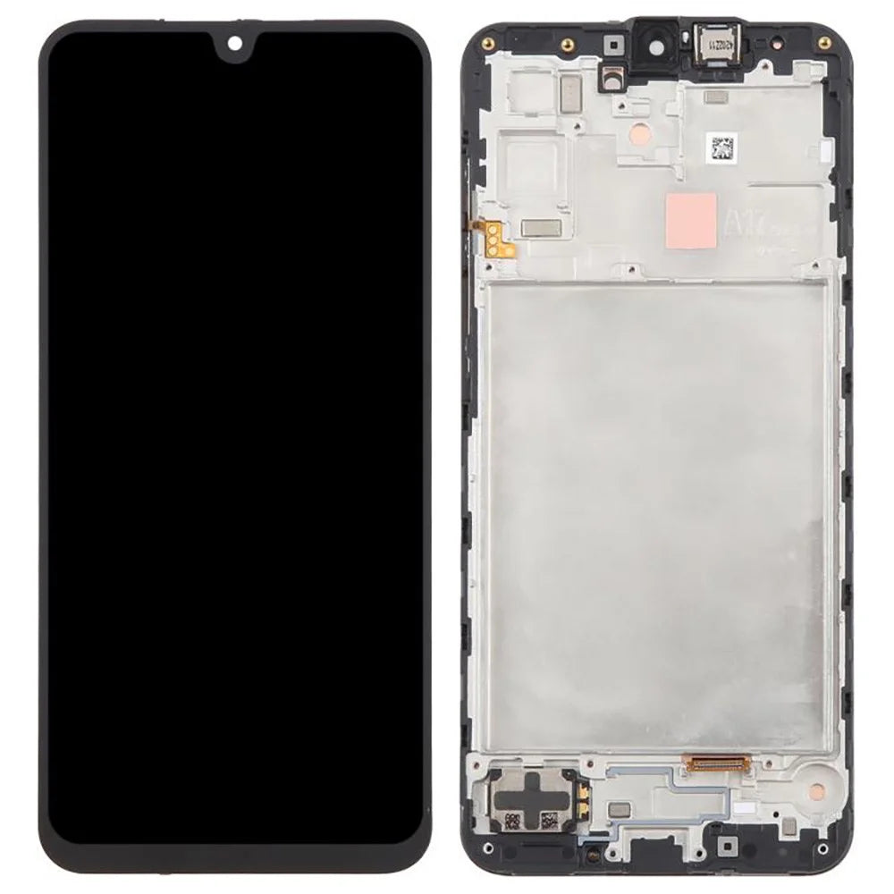 For Samsung Galaxy A17 4G A175 OEM Grade S AMOLED Screen and Digitizer Assembly + Frame (without Logo) - 1