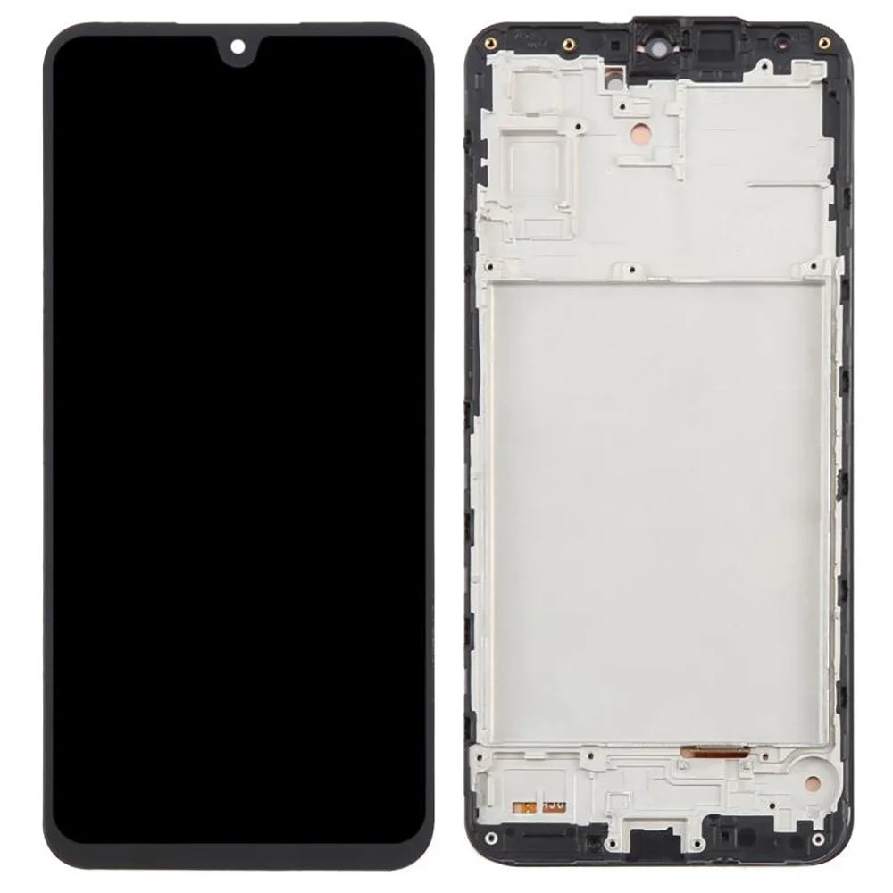 For Samsung Galaxy A17 5G A176 OEM Grade S AMOLED Screen and Digitizer Assembly + Frame (without Logo) - 1