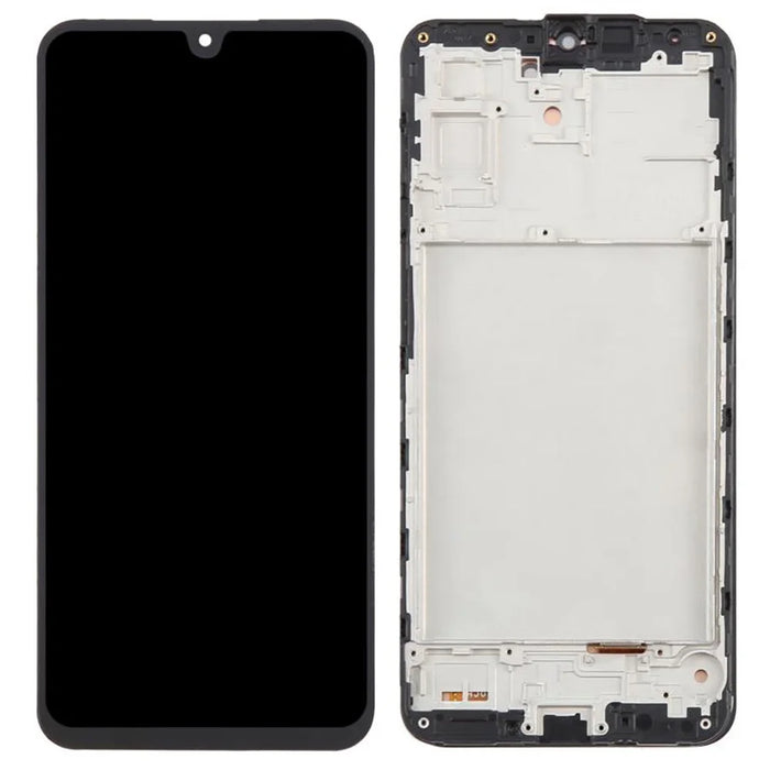 For Samsung Galaxy A17 5G A176 OEM Grade S AMOLED Screen and Digitizer Assembly + Frame (without Logo) - 1
