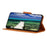 For Samsung Galaxy A34 5G Crazy Horse Texture Wallet Viewing Stand PU Leather Case Full Coverage Phone Cover - Brown - 3